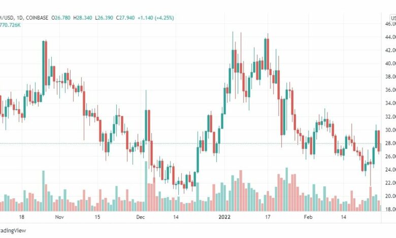 تحليل عملة كوزموس 28/2