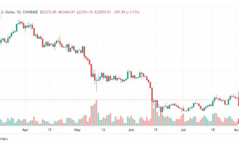 تحليل البتكوين دولار-BTC-USD-2-8-2022