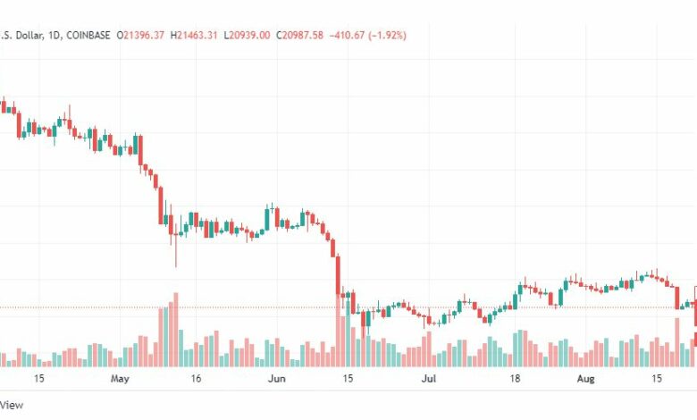 تحليل البتكوين دولار-BTC-USD-23-8-2022