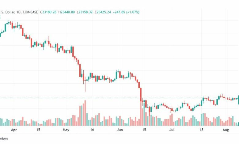 تحليل البتكوين دولار-BTC-USD-8-8-2022