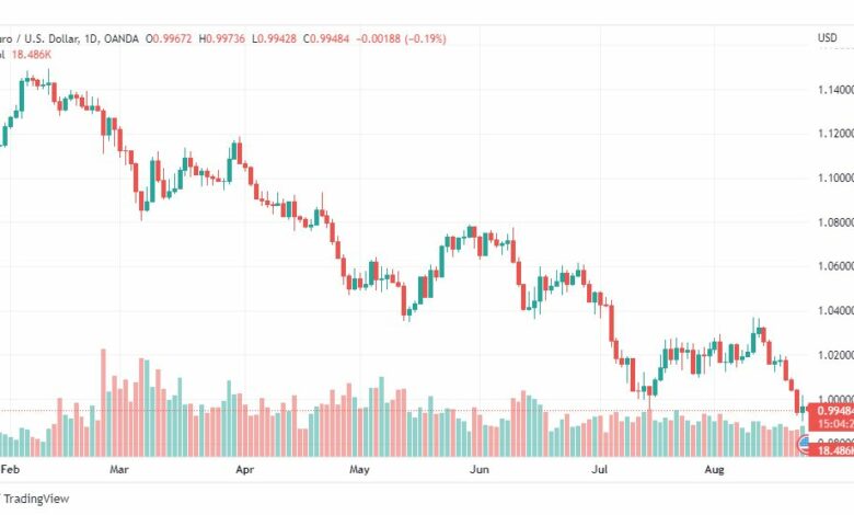 تحليل اليورو دولار-EUR-USD-24-8-2022