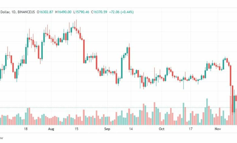 تحليل البتكوين دولار-BTCUSD-14-11-2022