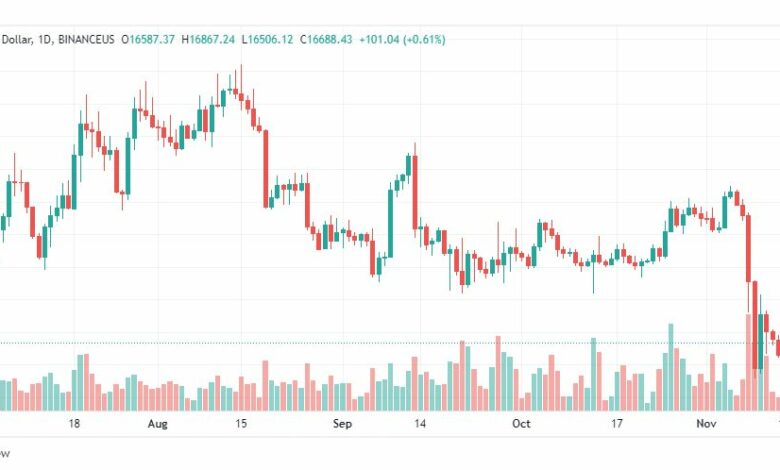 تحليل البتكوين دولار-BTCUSD-15-11-2022