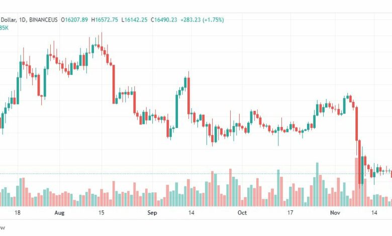تحليل البتكوين دولار-BTCUSD-23-11-2022