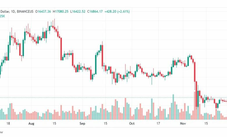 تحليل البيتكوين دولار-BTCUSD-30-11-2022