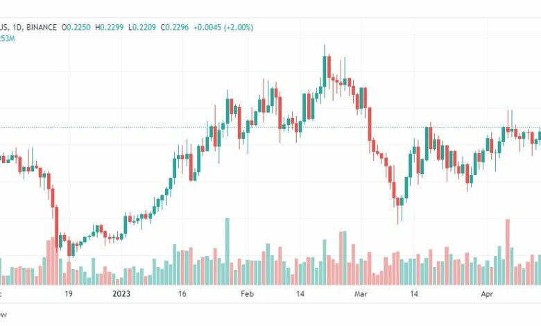 تحليل عملة أيوتا دولار أمريكي-IOTAUSDT-COIN-17-4-2023