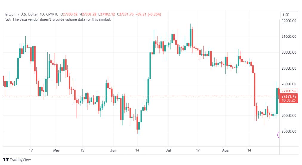 تحليل البتكوين دولار-BTCUSD-31-8-2023