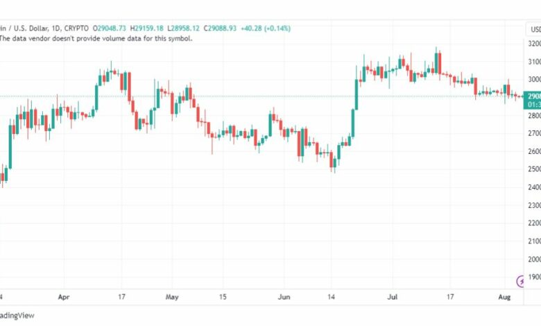 تحليل البتكوين دولار-BTCUSD-7-8-2023