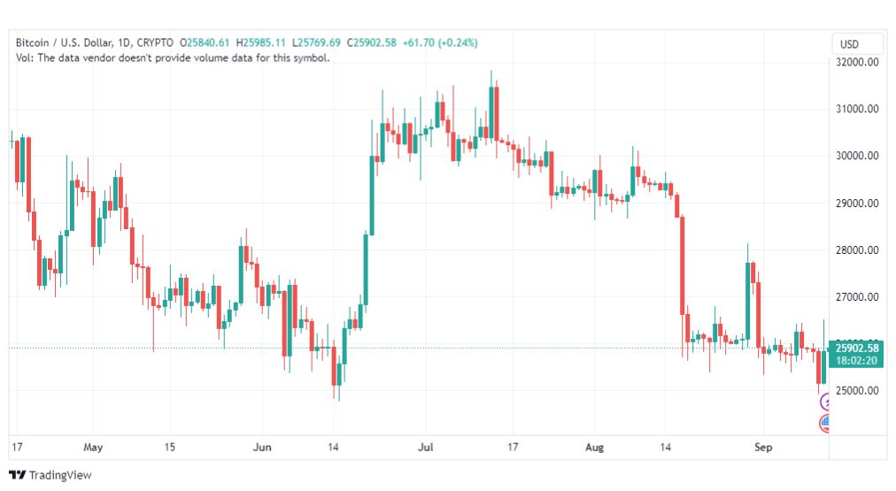 تحليل البتكوين دولار-BTCUSD-13-9-2023