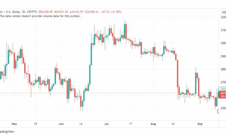 تحليل البتكوين دولار-BTCUSD-14-9-2023