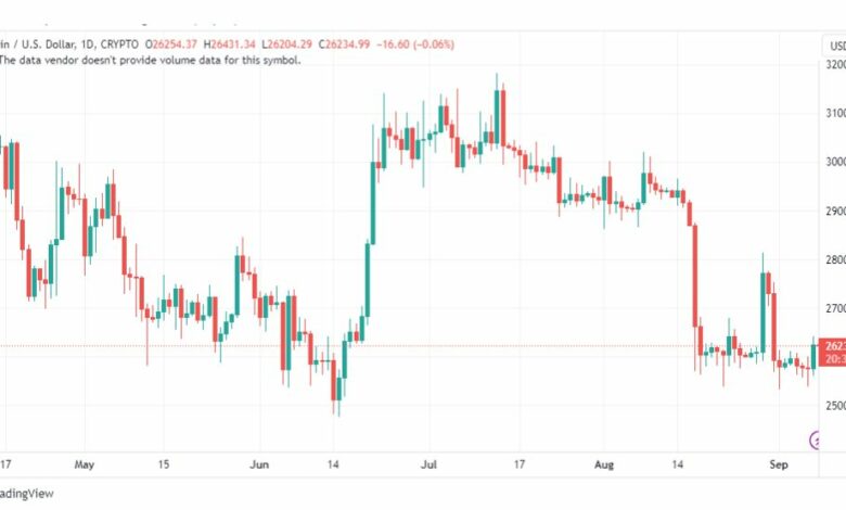 تحليل البتكوين دولار-BTCUSD-8-9-2023