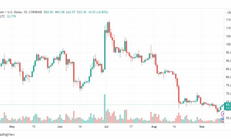 تحليل عملة لايتكوين دولار-LTCUSD-COIN-15-9-2023