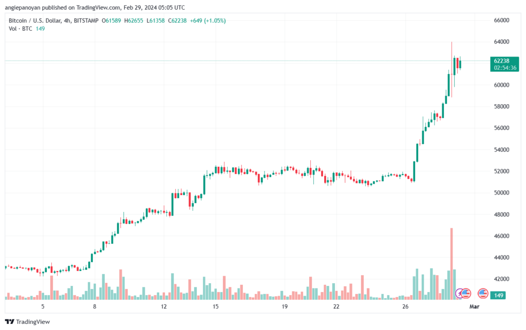 تحليل البتكوين دولار BTCUSD - 2922024