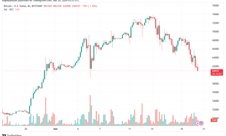 تحليل البتكوين دولار BTCUSD - 2032024