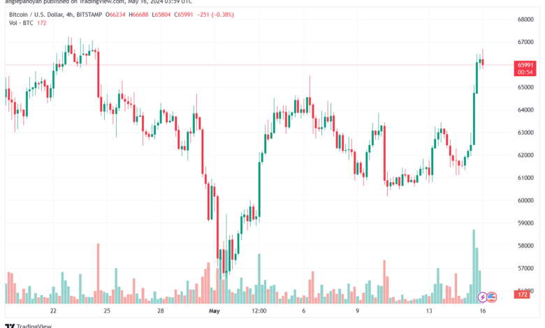 تحليل البتكوين دولار BTCUSD-16-5-2024