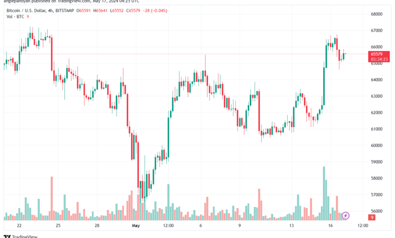 تحليل البتكوين دولار BTCUSD-17-5-2024