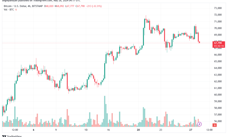 تحليل البتكوين دولار BTCUSD-28-5-2024