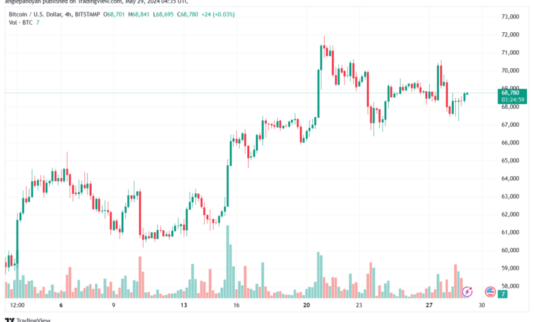 تحليل البتكوين دولار BTCUSD-29-5-2024