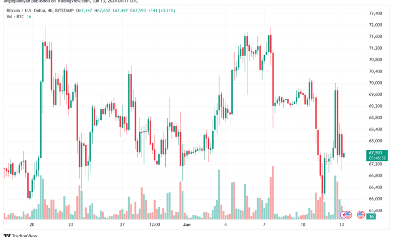 تحليل البتكوين دولار BTCUSD-13-6-2024