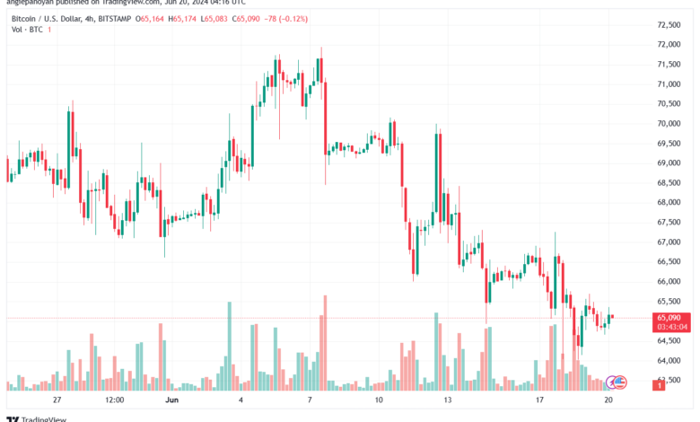 تحليل البتكوين دولار BTCUSD-20-6-2024