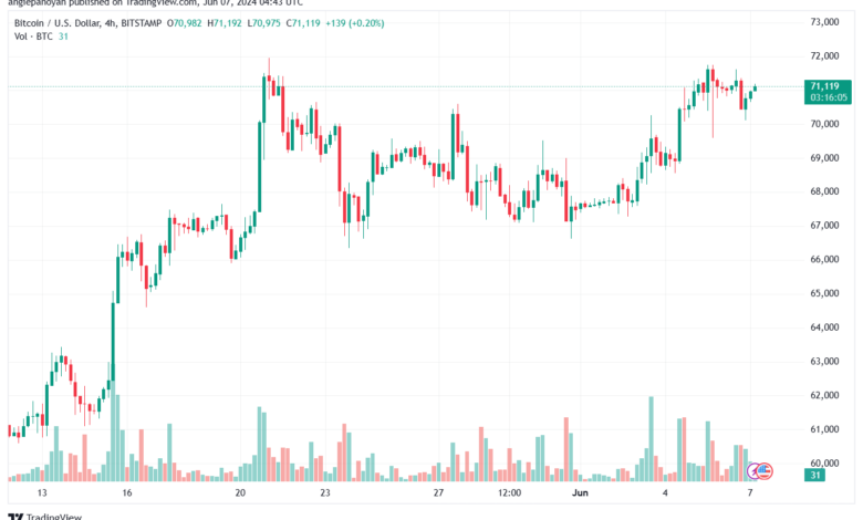 تحليل البتكوين دولار BTCUSD-7-6-2024