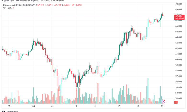 تحليل البتكوين دولار BTCUSD-22-7-2024