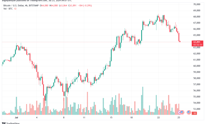 تحليل البتكوين دولار BTCUSD-25-7-2024