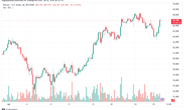 تحليل البتكوين دولار BTCUSD-26-7-2024