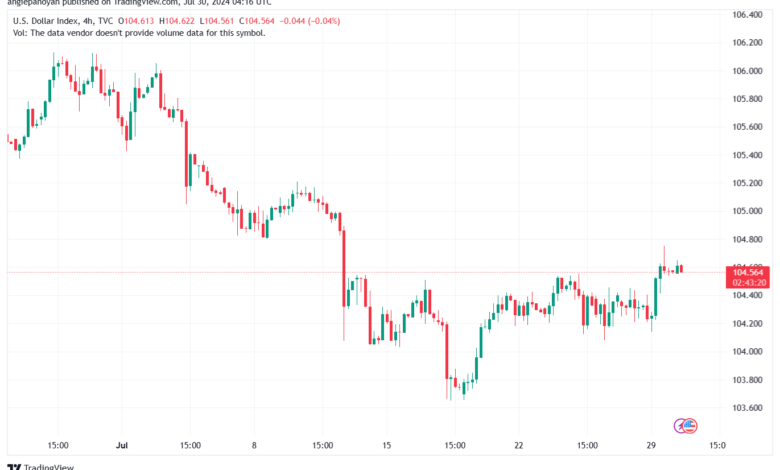 تحليل مؤشر الدولار الامريكي- Dollar Index (DXY)- 30072024