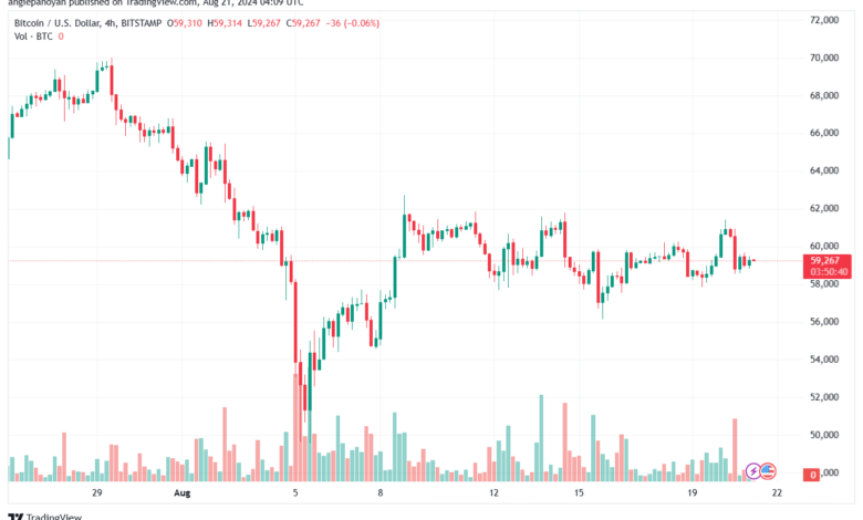 تحليل البتكوين دولار BTCUSD-21-8-2024