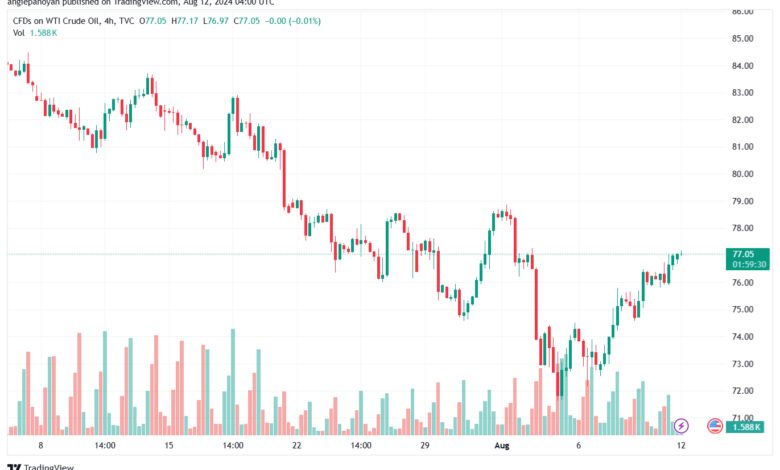 تحليل النفط CRUDE OIL -12-8-2024