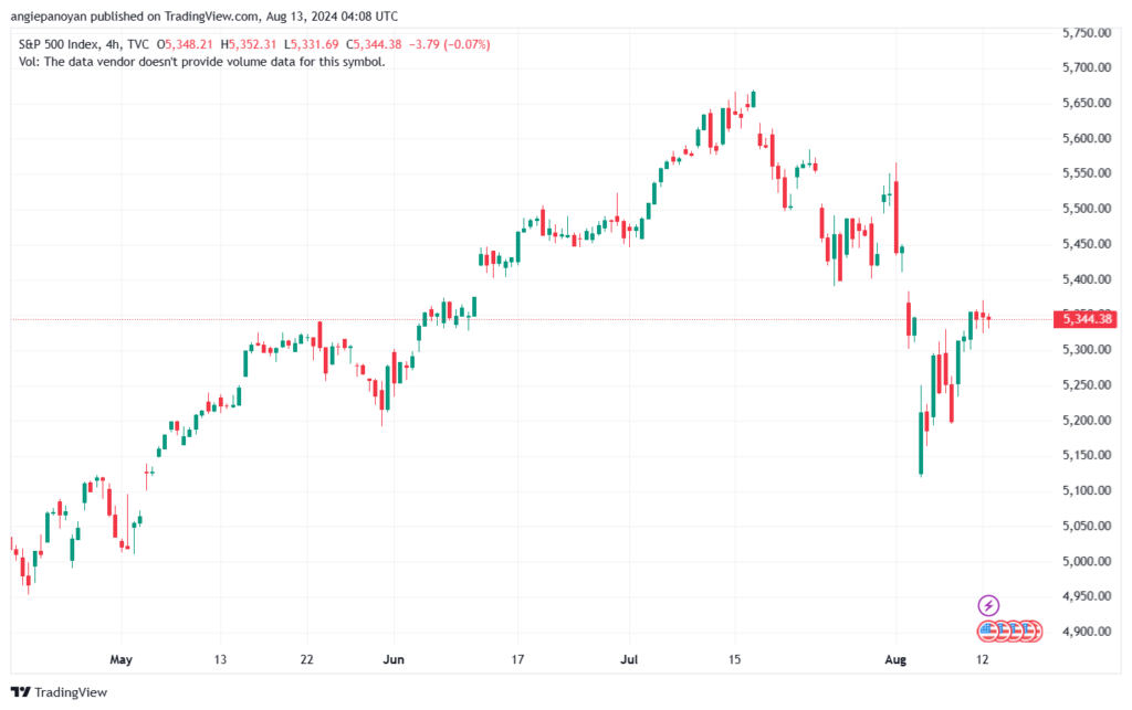 تحليل ستاندرد آند بورز 13-8-2024 S&P 500