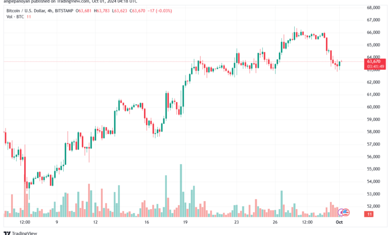 تحليل البتكوين دولار BTCUSD-1-10-2024