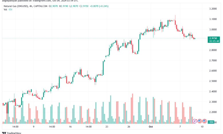 تحليل الغاز الطبيعي NATURAL GAS 9-10-24