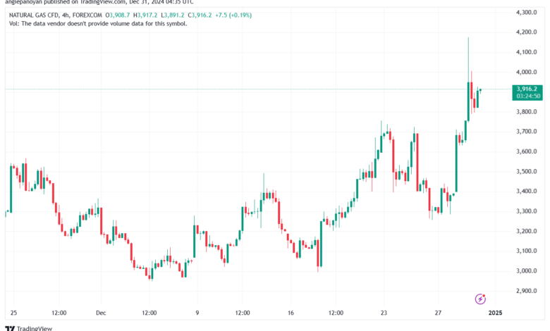 تحليل الغاز الطبيعي NATURAL GAS 31-12-24