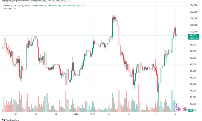 تحليل البتكوين دولار BTCUSD-16-1-2025