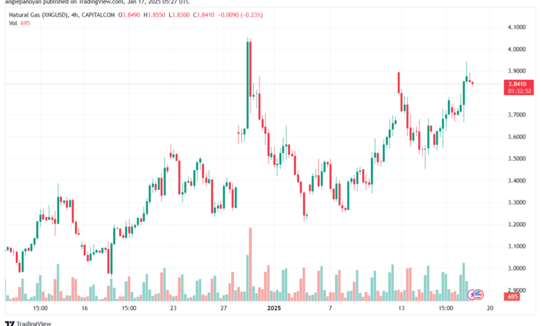 تحليل الغاز الطبيعي NATURAL GAS 17-1-2025