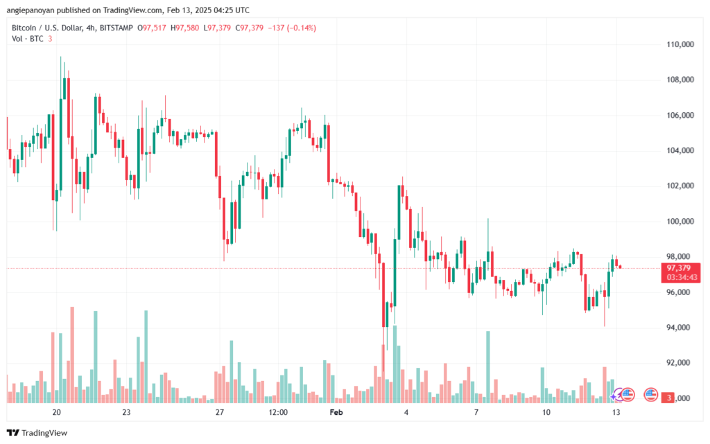 تحليل البتكوين دولار BTCUSD-13-2-2025