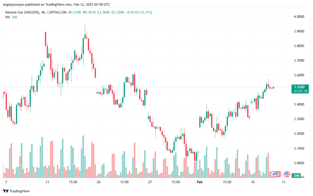 تحليل الغاز الطبيعي NATURAL GAS 12 -2-2025