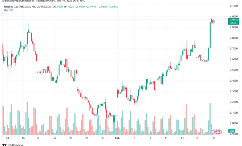 تحليل الغاز الطبيعي NATURAL GAS 19-2-2025