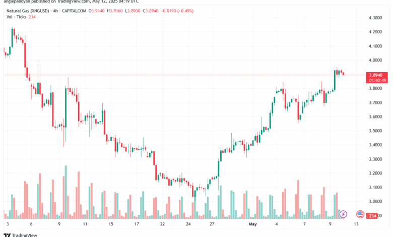 تحليل الغاز الطبيعي NATURAL GAS 12-5-2025