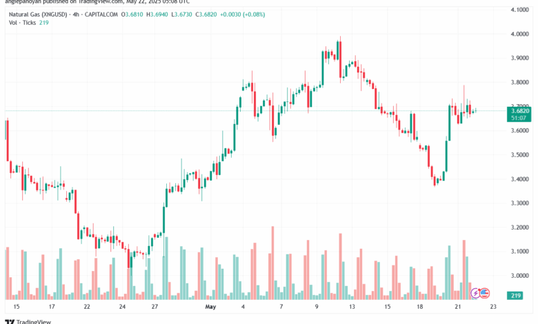 تحليل الغاز الطبيعي NATURAL GAS 22-5-2025