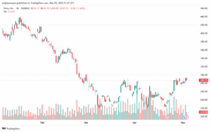 تحليل سهم تسلا الفني TSLA-5-5-2025