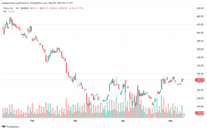 تحليل سهم تسلا الفني TSLA-9-5-2025