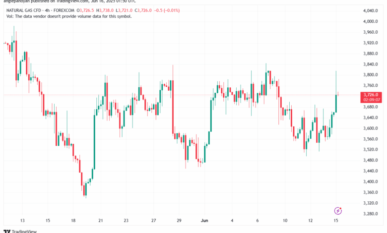 تحليل الغاز الطبيعي NATURAL GAS 16-6-2025