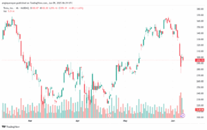 تحليل سهم تسلا الفني TSLA-9-6-2025