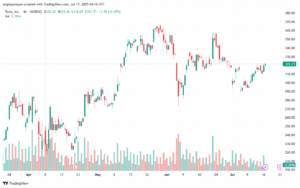تحليل سهم تسلا الفني TSLA 17-7-2025