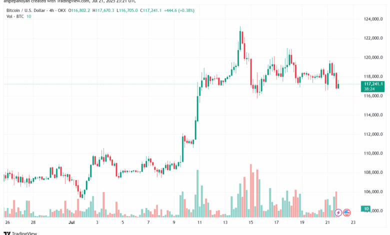 تحليل البتكوين دولار BTCUSD-22-7-2025