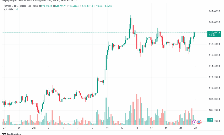 تحليل البتكوين دولار BTCUSD-23-7-2025