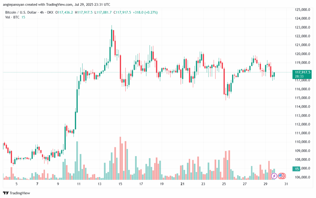 تحليل البتكوين دولار BTCUSD-30-7-2025